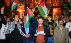 Uşak'ta bazı sivil toplum kuruluşlarından Filistine destek