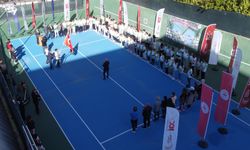 Cumhuriyetin 100. Yılı Büyükler Sonbahar Tenis Turnuvası başladı