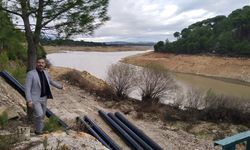 Yağışlar Bodrum'a su sağlayan barajların seviyesini arttırdı