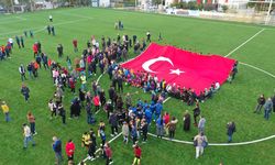Amiral Turgut Reis Futbol Sahası törenle açıldı