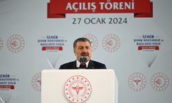 Bakan Koca, İzmir Bayraklı Şehir Hastanesi açılışında konuştu