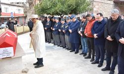 Kıbrıs gazisi, Manisa'da son yolculuğuna uğurlandı