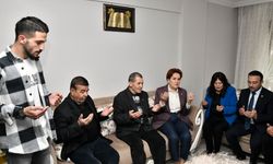 Meral Akşener'den şehit ailesine ziyaret