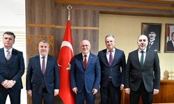 ÖSYM Başkanı Ersoy Uşak Üniversitesi Rektörü Savaş’ı Ziyaret Etti