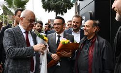 Manisa Büyükşehir Belediye Başkanı Ergün, Turgutlu'da ziyaretlerde bulundu