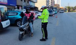 312 motosiklet sürücüsüne 681 bin lira para cezası uygulandı