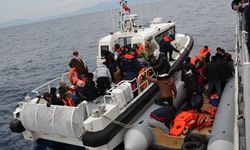 154 düzensiz göçmen yakalandı, 52 düzensiz göçmen kurtarıldı