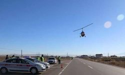 İzmir'de cayrokopter destekli trafik denetimi yapıldı