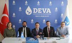 DEVA Partisi Genel Başkanı Babacan, Uşak'ta;