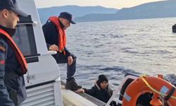 46 düzensiz göçmen kurtarıldı, 21 göçmen yakalandı