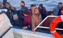 İzmir'deki "Kalkan-15" operasyonlarında 40 düzensiz göçmen yakalandı