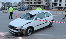 Denizli'de karşıdan karşıya geçmek isterken canından oldu !