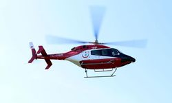Muğla'da ambulans helikopter 15 günlük bebek için havalandı