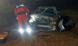 Muğla'da uçuruma devrilen otomobilin sürücüsü öldü