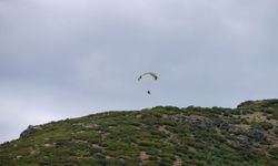 Uşak'ta yapılan Türkiye Yamaç Paraşütü Ege Bölgesi Hedef Yarışması sona erdi