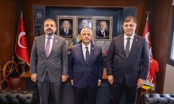 Cemil Tugay'dan MHP İl Başkanı Şahin'e ziyaret