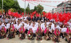 Uşak'ta 19 Mayıs Atatürk'ü Anma, Gençlik ve Spor Bayramı kutlandı