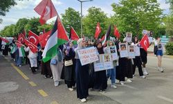 İsrail'in Refah'a yönelik saldırıları Kütahya'da protesto edildi