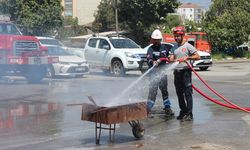 Ödemiş'te muhtarlara yangın eğitimi