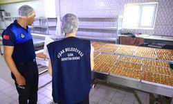 Uşak’ta Kurban Bayramı öncesi baklavacılara sıkı denetim