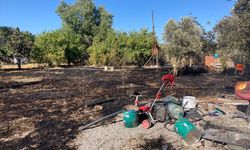 Bodrum'da hurdalıkta başlayıp iş yerine sıçrayan yangın söndürüldü