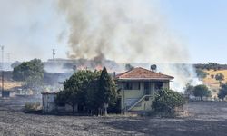 Manisa'da fabrikada çıkan yangına müdahale ediliyor