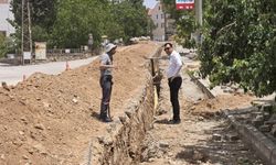 Ulubey’de doğalgaz çalışması devam ediyor