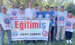 Eğitim İş Uşak Şubesi, Ankara’da nöbet tutuyor