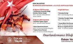 Uşak Belediyesinden Zafer Haftası Etkinliği