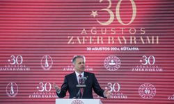 İçişleri Bakanı Yerlikaya, Kütahya'da Büyük Zafer'in 102'nci yılı töreninde konuştu: