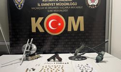 Kütahya'da tarihi eser operasyonunda bir şüpheli yakalandı