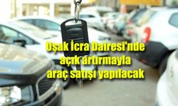 Uşak İcra Dairesi'nde açık artırmayla araç satışı yapılacak