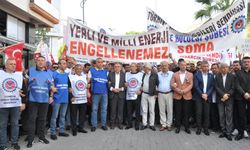 Manisa Soma'da madenciler yerli üretimin desteklenmesini istedi