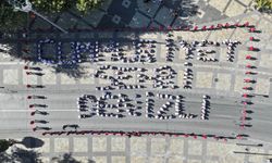 Denizlili öğrencilerden Cumhuriyet'in 101. yılına özel koreografi