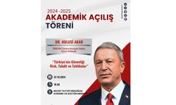 Hulusi Akar Uşak Üniversitesine Geliyor