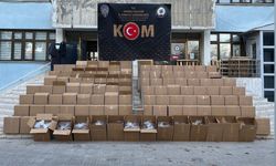 Denizli'de 2 bin 400 kilogram kaçak tütün ele geçirildi