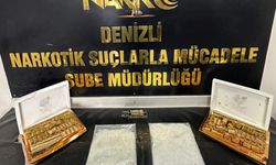 Denizli'de tatlı kutusunda 1,5 kilogram sentetik uyuşturucuyla yakalanan zanlı tutuklandı