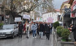 Kırkağaç'ta Engelliler Günü nedeniyle yürüyüş düzenlendi