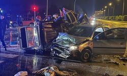 Gediz'de trafik kazası; 2 ölü, 2 yaralı !