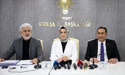 Manisa'da AK Parti'den basın toplantısı