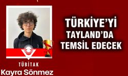 Uşak Fen Lisesi'nden Kayra Sönmez, Türkiye'yi Tayland'da temsil edecek