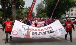 Manisa'da 1 Mayıs kutlandı!