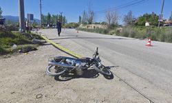 Kütahya'da motosiklet duvara çarptı, sürücü ağır yaralandı!