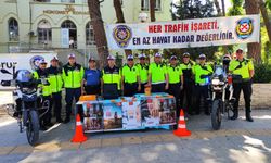 Tire'de Trafik Haftası için etkinlik düzenlendi