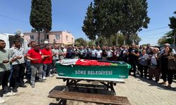 Söke'de kamyonunun çarptığı temizlik işçisi toprağa verildi