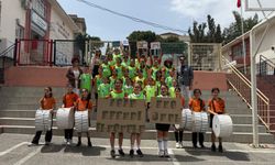 İzmir'de öğrenciler mahallelerde çevre bilinci oluşturuyor