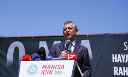Manisa'da Özgür Özel konuştu