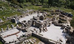 Labraunda Antik Kenti'nin gizlenen duvarları ortaya çıkmaya başladı
