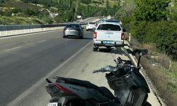 Sandıklı'da motor kazası: 1 ölü, 1 yaralı!