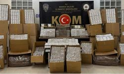 Salihli'de 292 bin makaron ile 240 kilogram tütün ele geçirildi